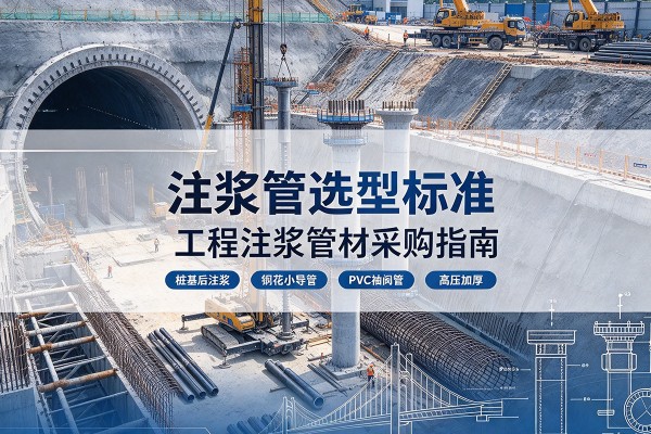 涿州注浆管选型标准
