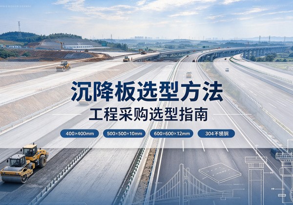 涿州沉降板选择方法